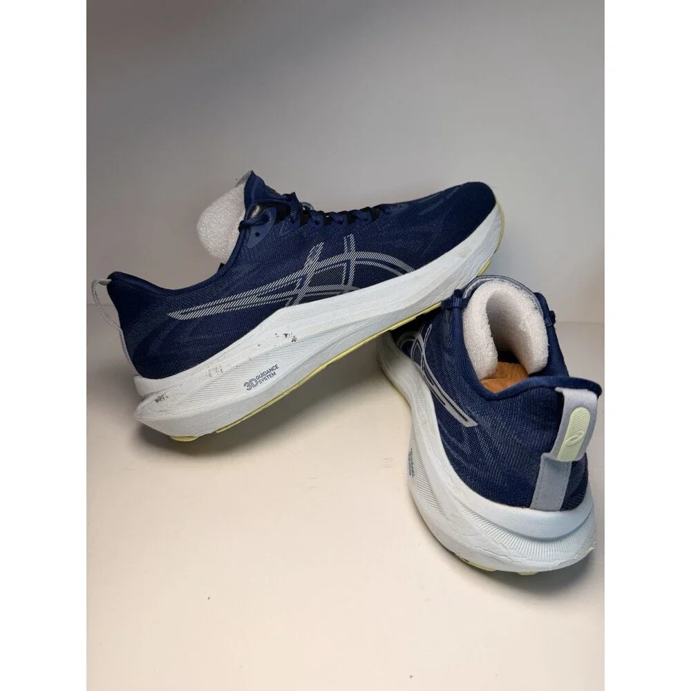 ASICS GT-2000 13 Navy Blue / Light Yellow Men's Running Shoes Size 10.5